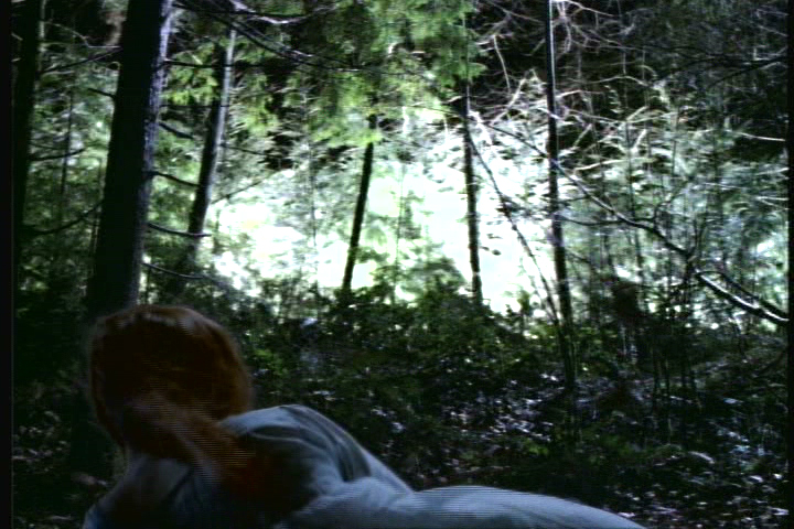 A girl from the X-files pilot episode spies a similar light in an almost identical shot.